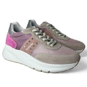 Nero Giardini Garzia Louna Pink Chunky Platform Sneakers - Size 39 / 8.5 NWOB